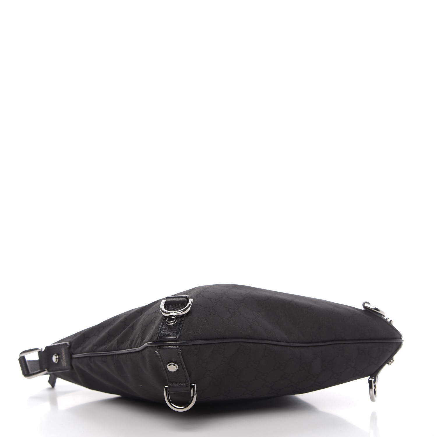 Gucci Monogram Abbey Messenger Bag Black 4 of 10