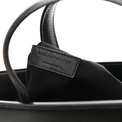 Saint Laurent Calfskin Small Manhattan Shopper Tote Black 7 of 10