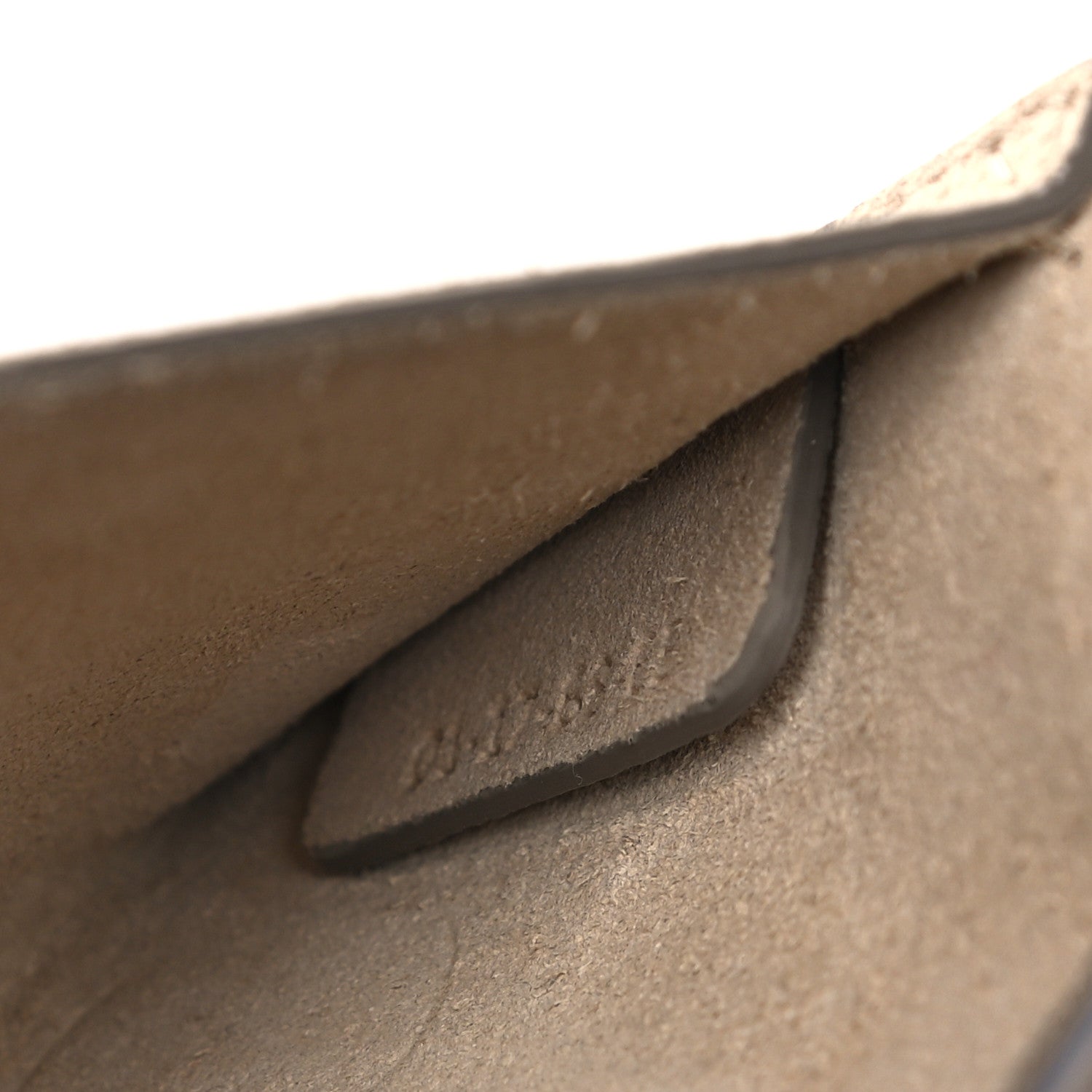 Chloe Suede Calfskin Small Faye Shoulder Bag Motty Grey 8 of 21