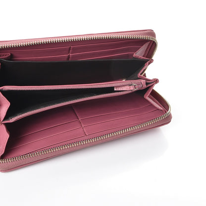 Gucci Monogram Margaux Calfskin Sukey Zip Around Wallet Beige Ebony Vintage Rose 5 of 9