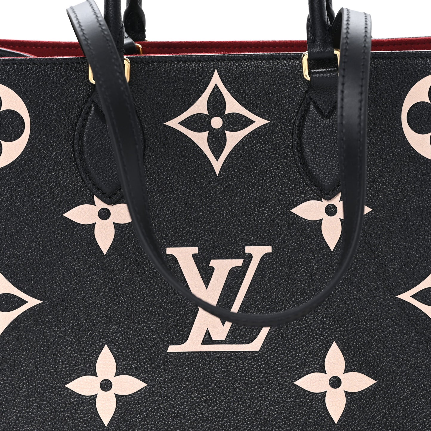 Empreinte Monogram Giant Onthego MM Black Beige