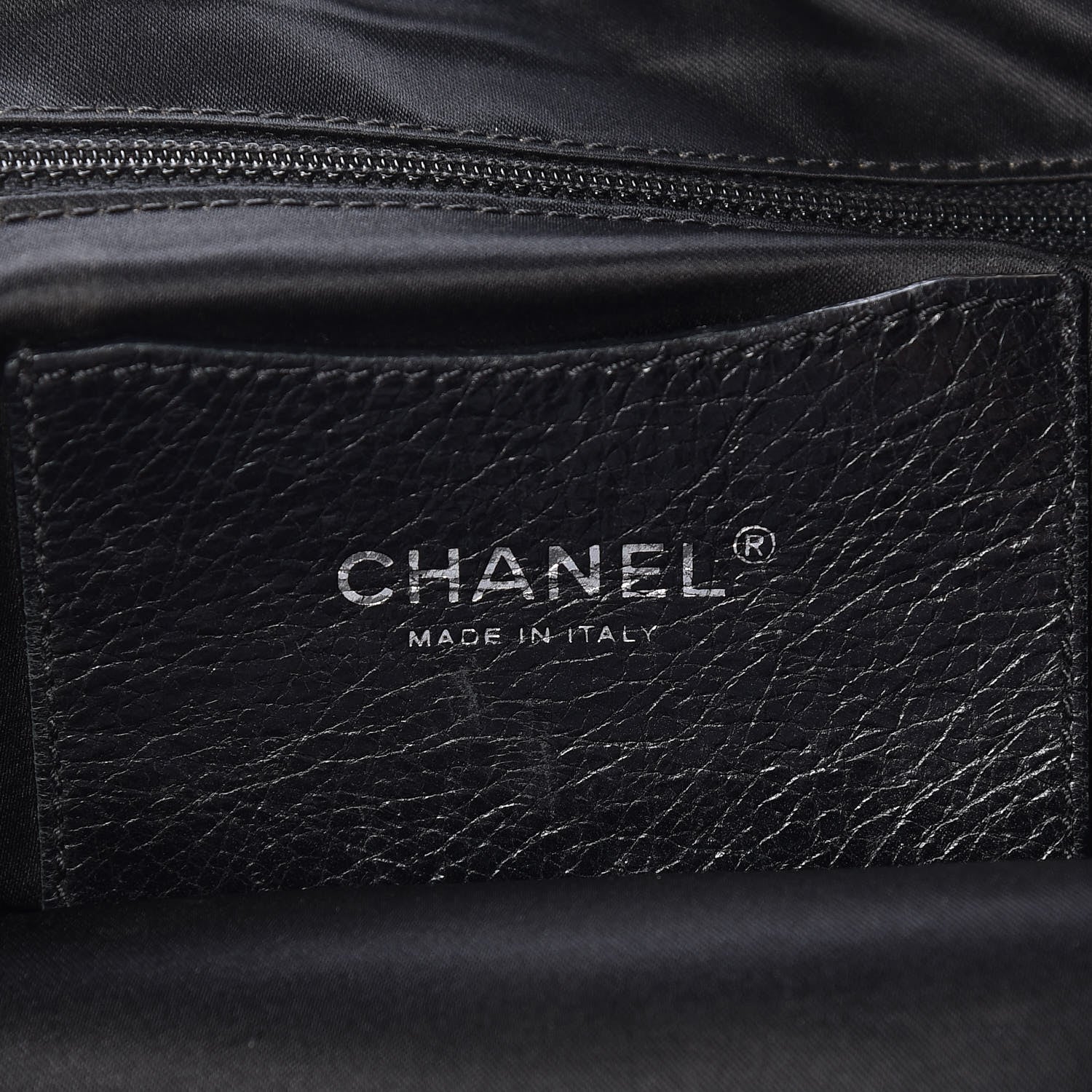 Chanel Glazed Calfskin Large On The Road Tote Black 6 of 15