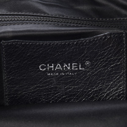 Chanel Glazed Calfskin Large On The Road Tote Black 6 of 15