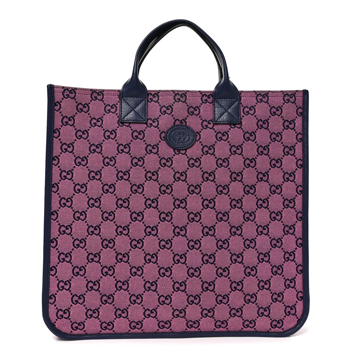 Monogram Multicolor Small Retro Interlocking G Childrens Tote Pink Blue