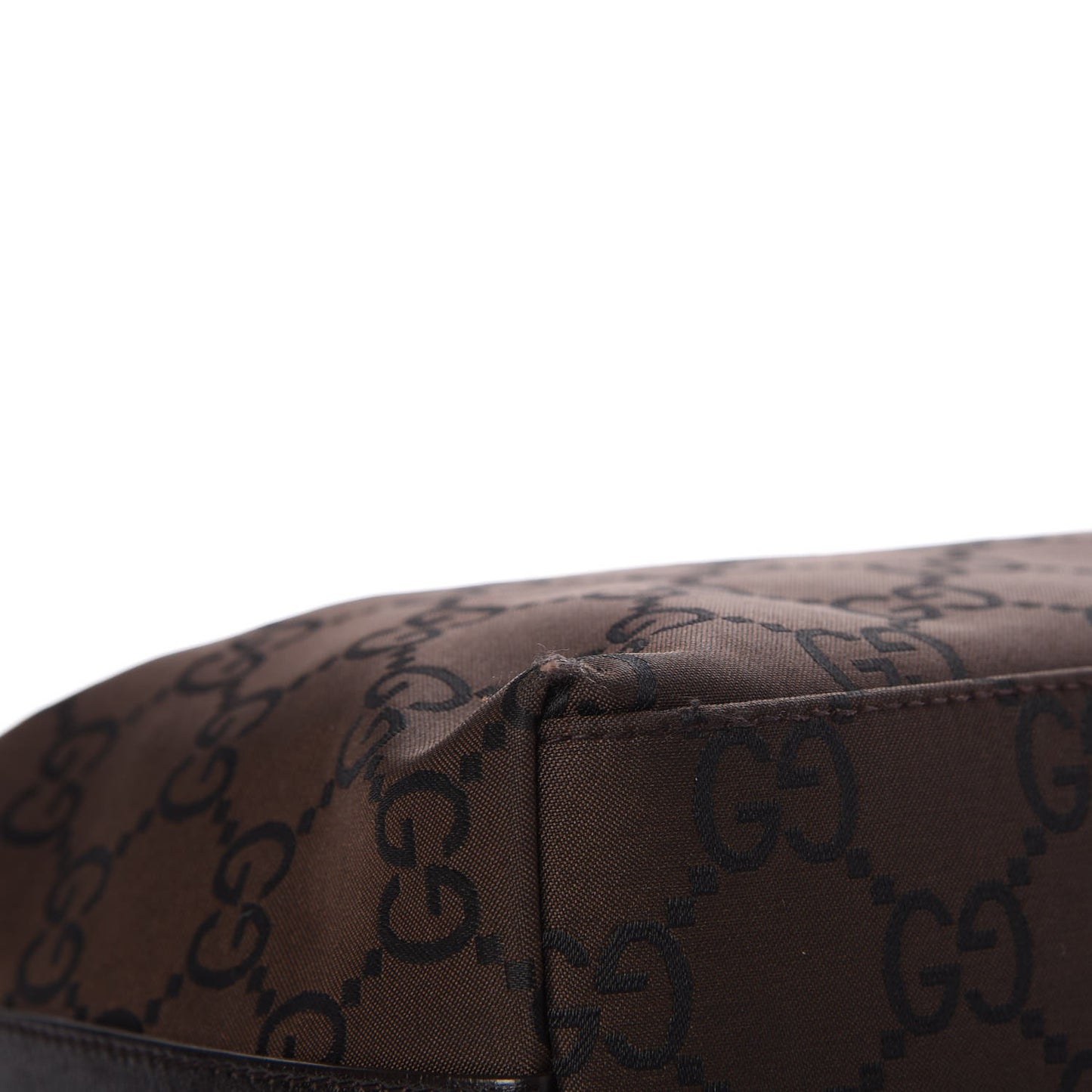 Nylon Monogram Small Hobo Brown