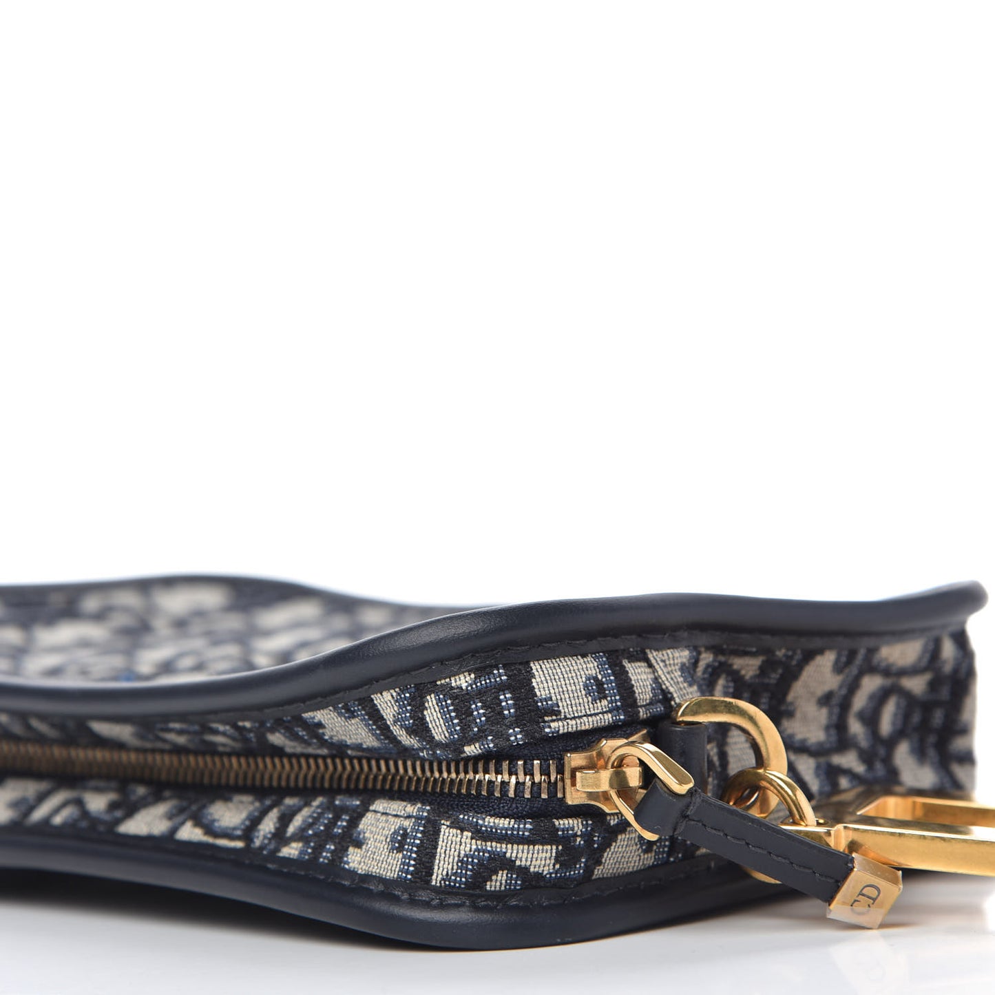 Oblique Diorquake Clutch Blue