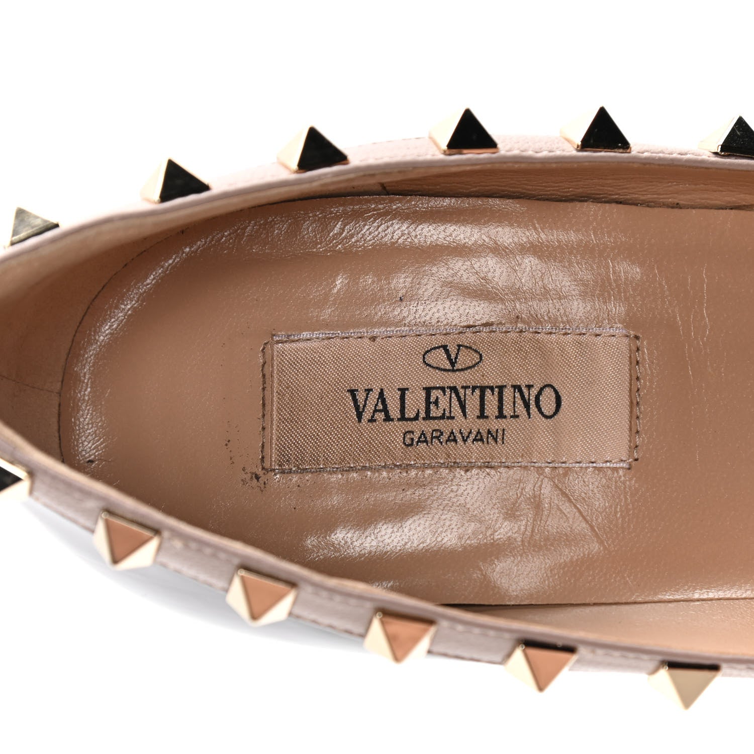 Valentino Garavani Patent Rockstud 100mm Pumps 37.5 Black Poudre 10 of 10