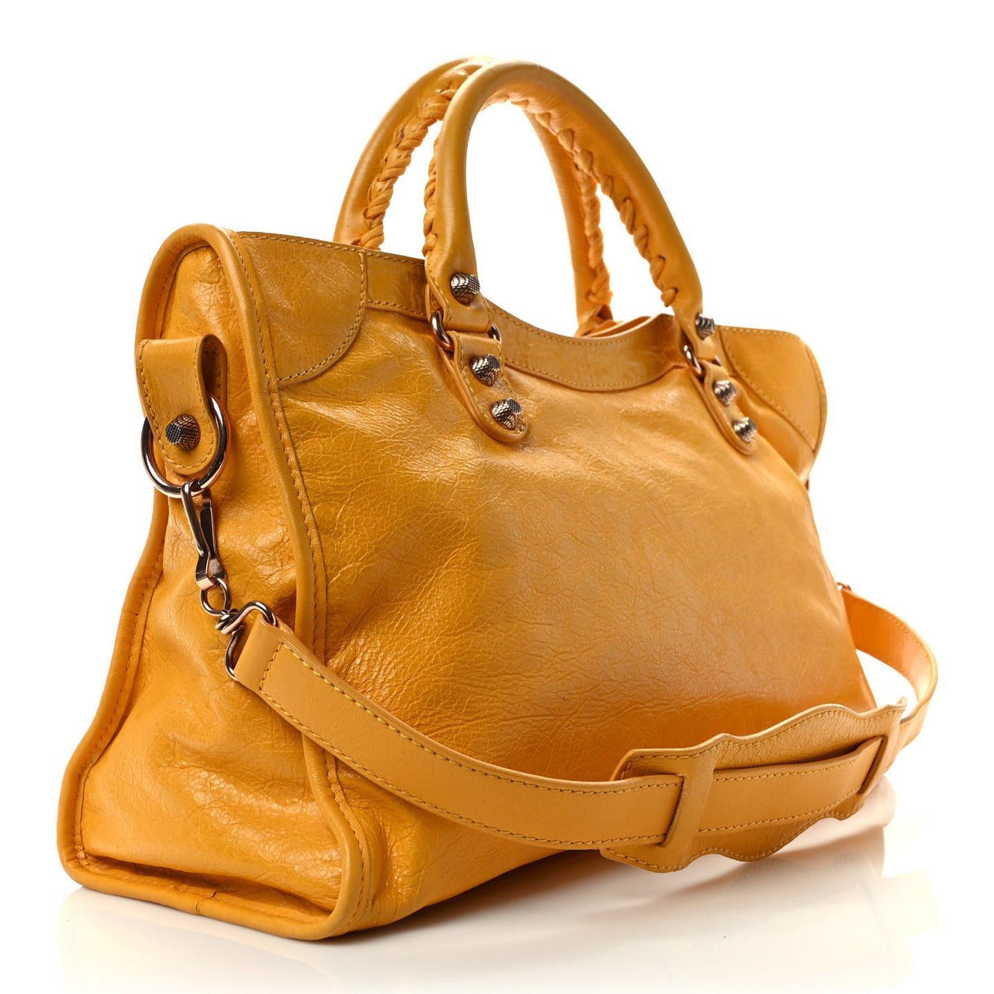 Agneau Giant 12 Rose Gold Hardware City Mangue