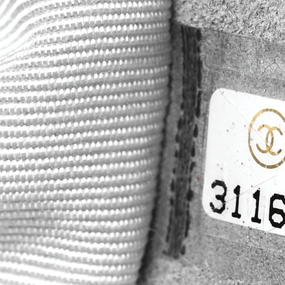 Chanel Metallic Lambskin Quilted Medium Chanel 19 Flap Silver 7 of 11