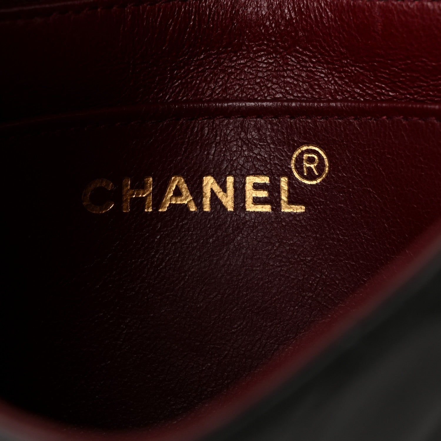 Chanel Lambskin Quilted Mini Square Flap Bag Black 6 of 11