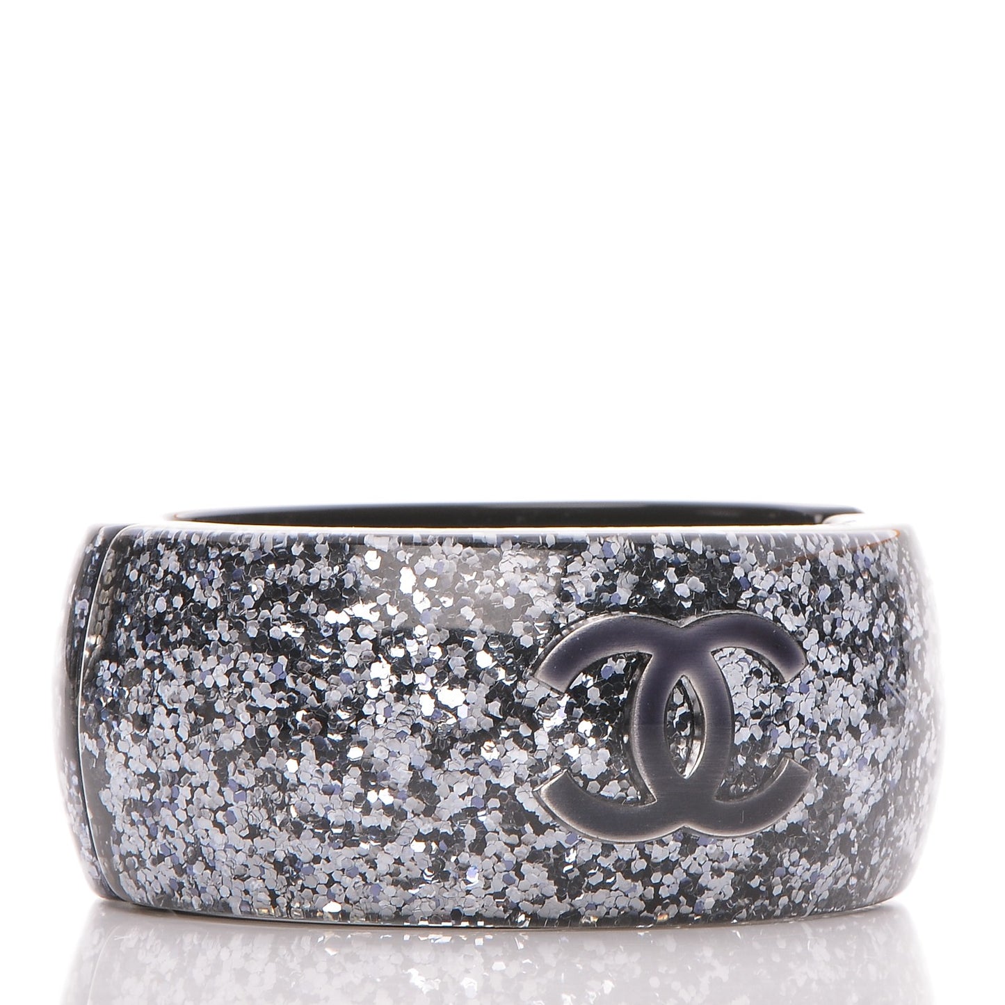Resin Glitter CC Bangle