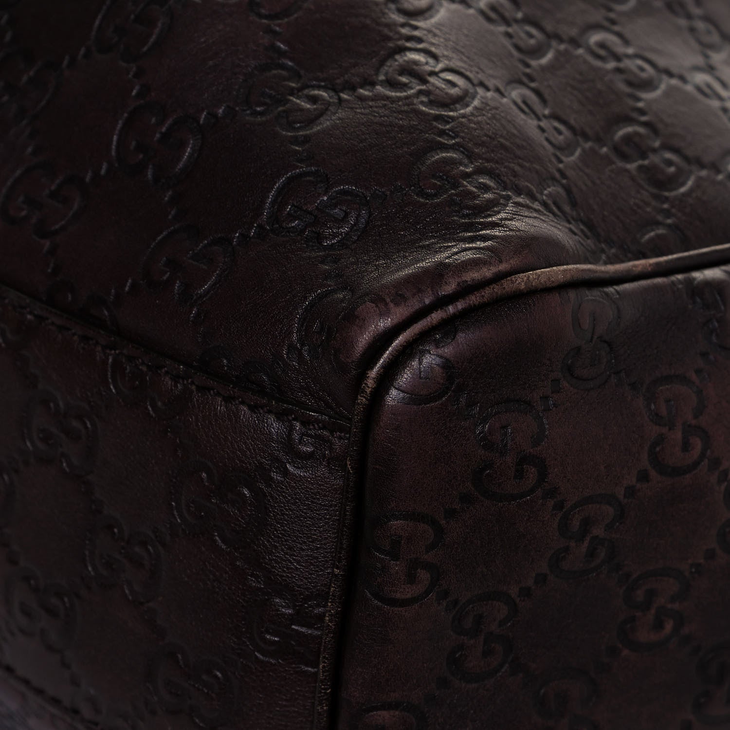 Gucci Guccissima Medium Sukey Tote Chocolate 11 of 17