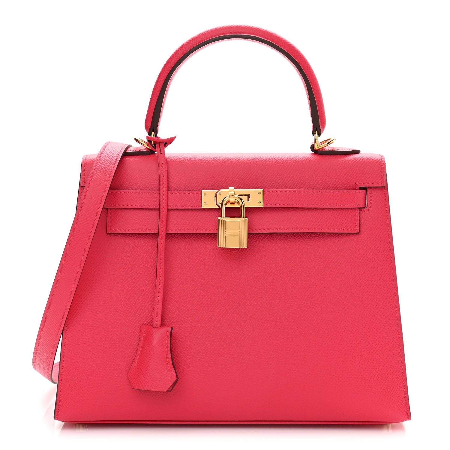 Hermes Epsom Kelly Sellier 25 Rose Extreme 1 of 11