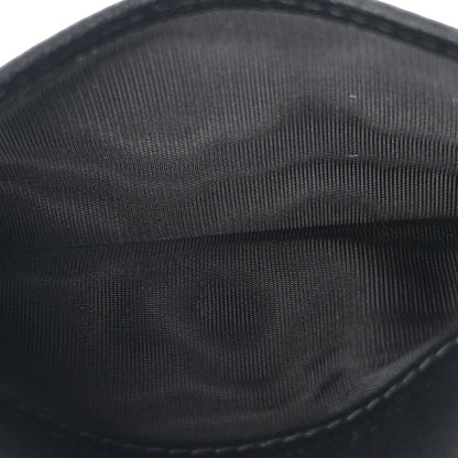 Christian Dior Goatskin Saddle Cosmos Zipped Card Holder Black 5 of 9