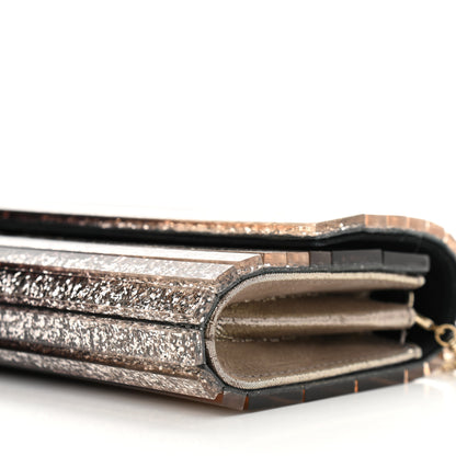 Jimmy Choo Acrylic Glitter Sweetie Clutch Black Champagne 9 of 9