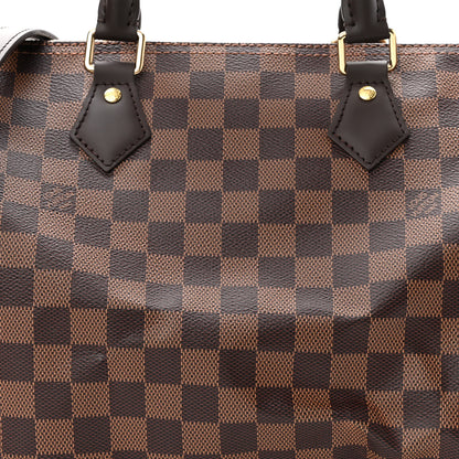 Louis Vuitton Damier Ebene Speedy Bandouliere 30 8 of 11