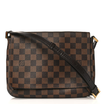 Louis Vuitton Damier Ebene Musette Tango Long Strap 1 of 9