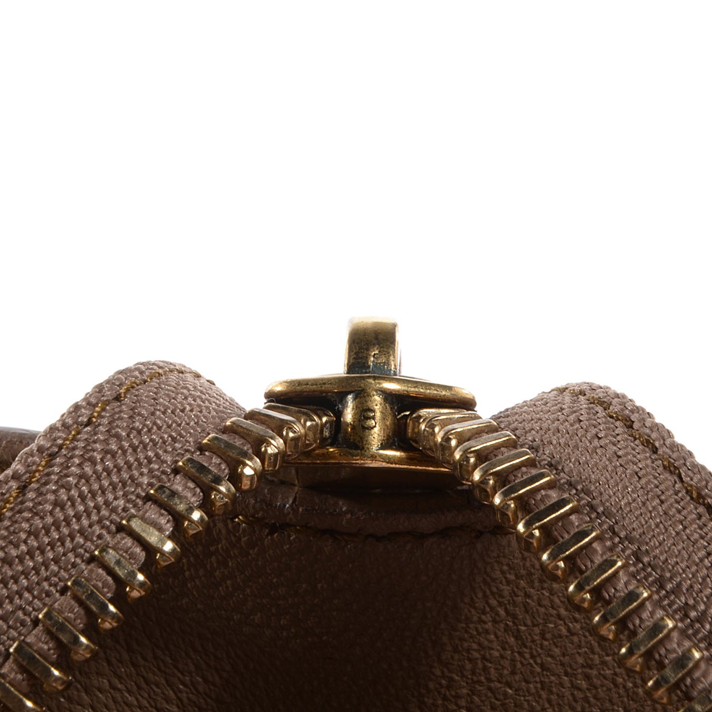 Smooth Calfskin Mini Luggage Camel
