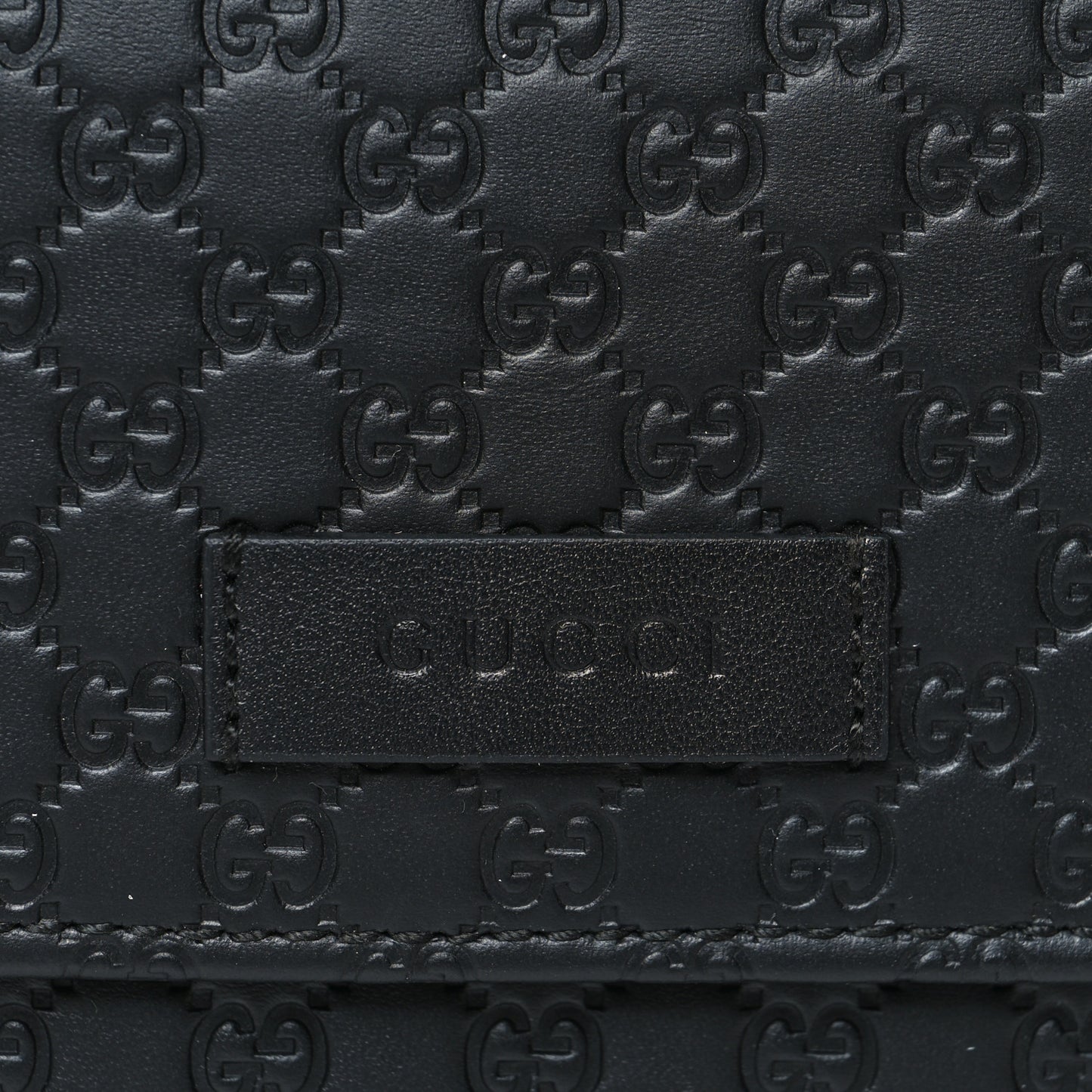Microguccissima Card Case Black