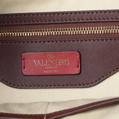 Valentino Garavani Vitello Lovestud Tote Light Brown 6 of 10