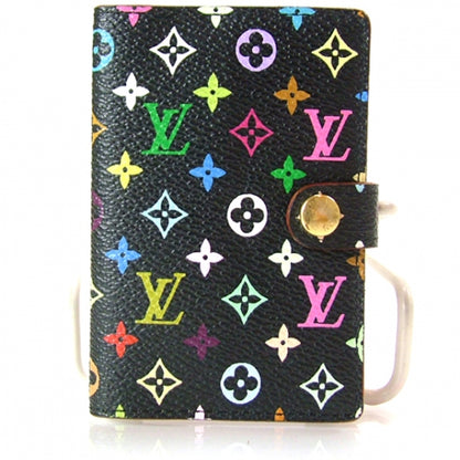 Louis Vuitton Monogram Multicolor Carnet de Bal Mini Agenda Cover Black 1 of 7