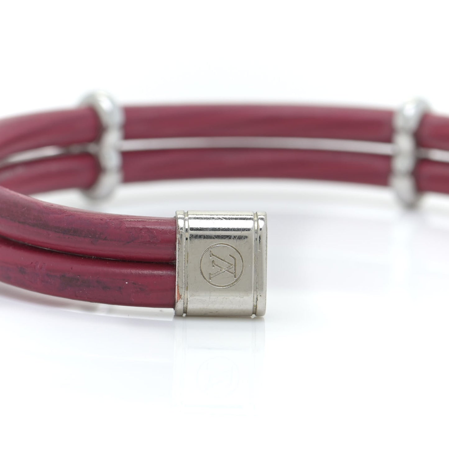 Epi Keep It Twice Bracelet 17 Fuchsia