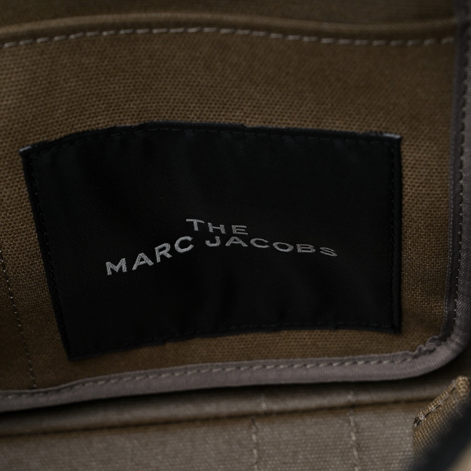 Marc Jacobs Cotton Canvas Medium The Traveler Tote Bag Slate Green 6 of 10