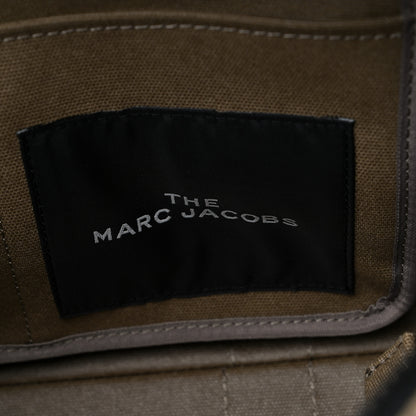 Marc Jacobs Cotton Canvas Medium The Traveler Tote Bag Slate Green 6 of 10