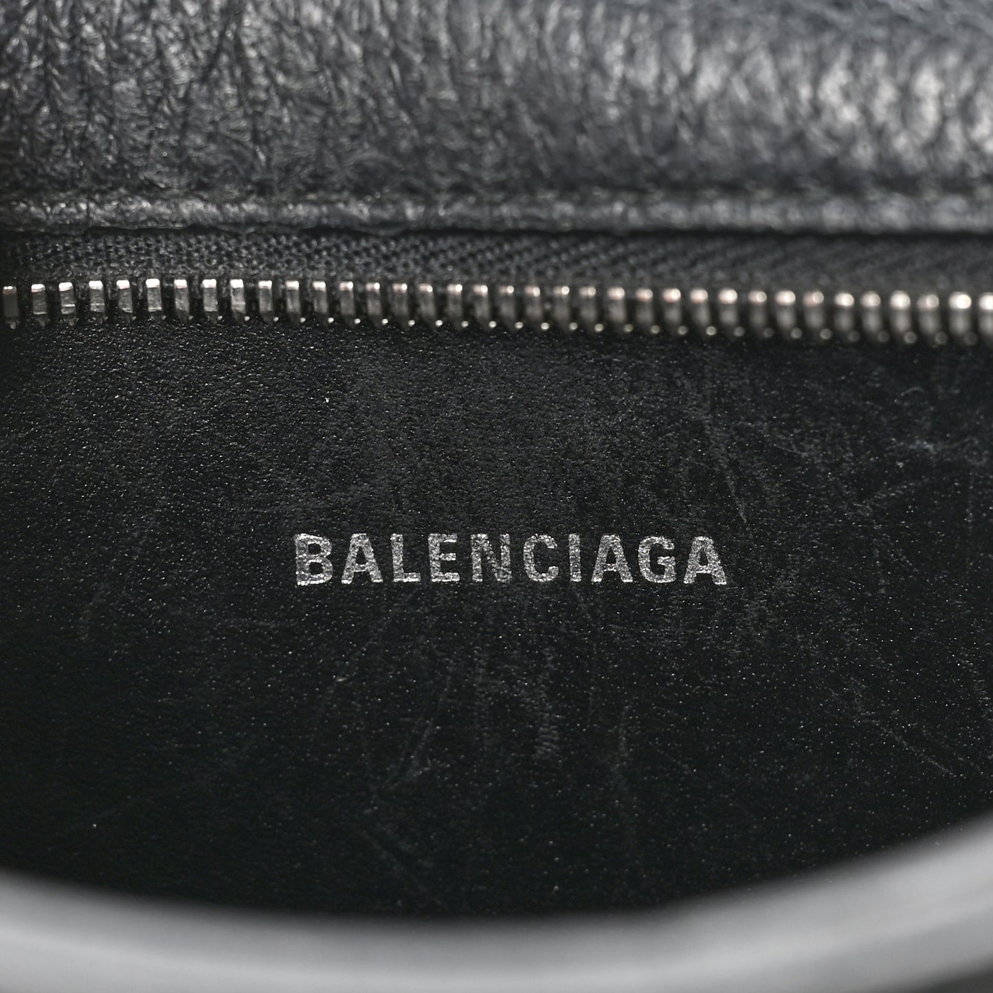 Calfskin Logo XS Everyday Camera Bag Black