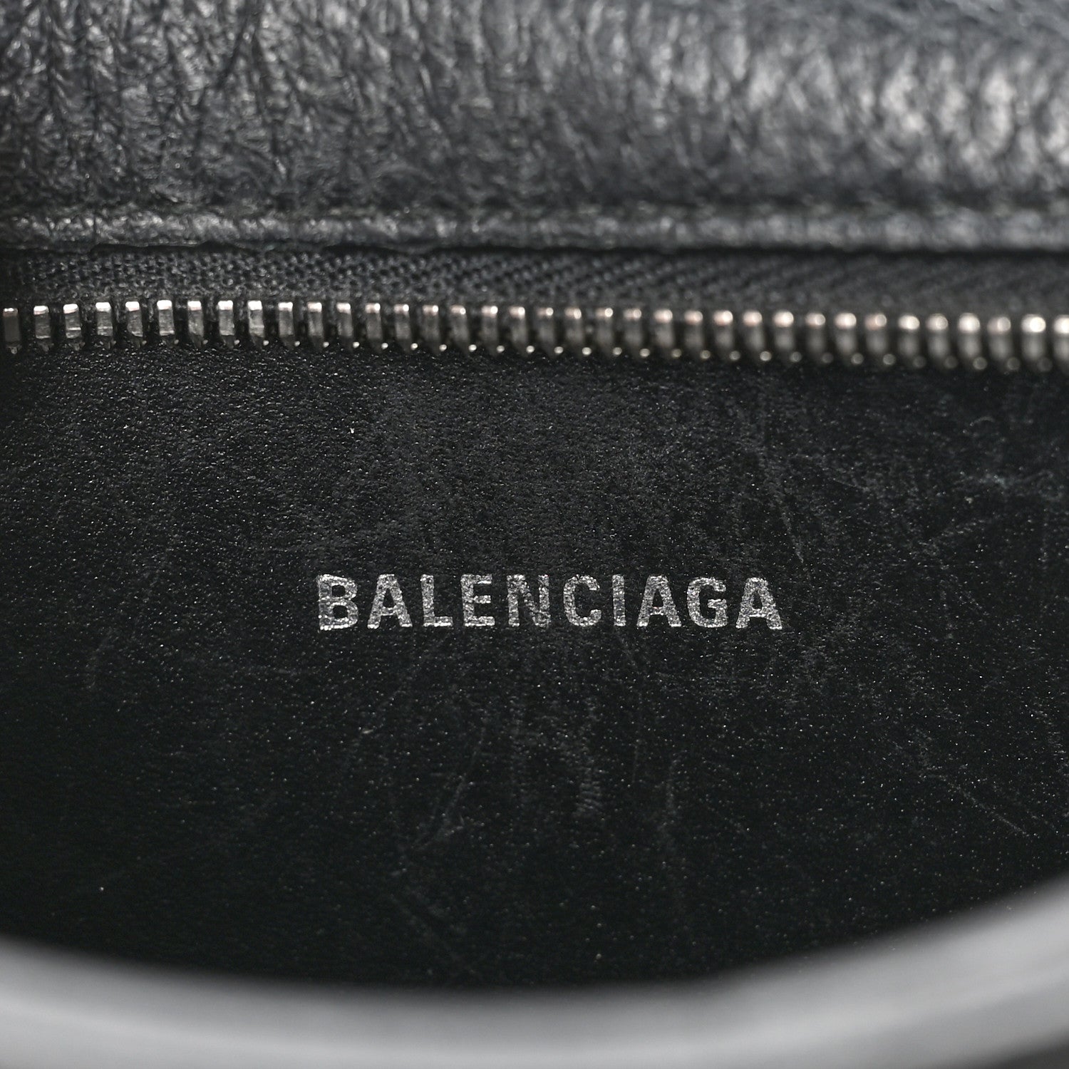 Balenciaga Calfskin Logo XS Everyday Camera Bag Black 6 of 10
