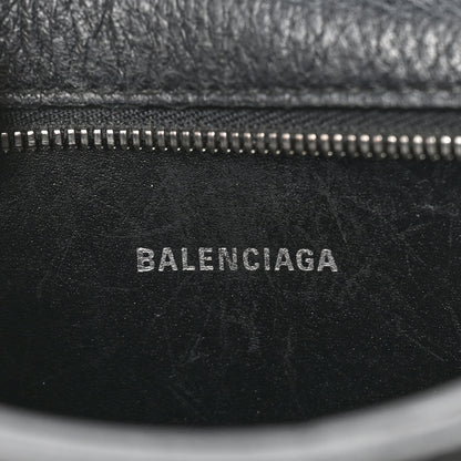Balenciaga Calfskin Logo XS Everyday Camera Bag Black 6 of 10