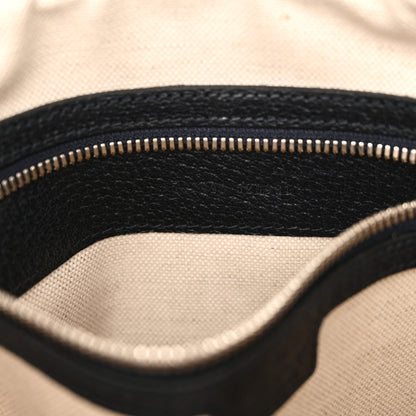 Gucci GG Supreme Monogram Textured Dollar Calfskin Web Small Ophidia Messenger Bag Beige Blue 7 of 11