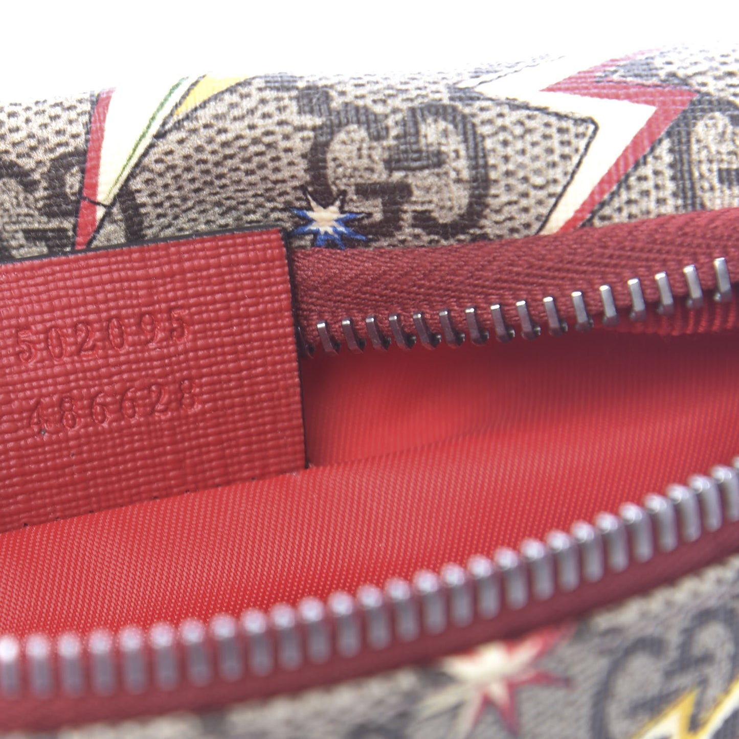 GG Supreme Monogram Childrens Space Print Belt Bag Multicolor