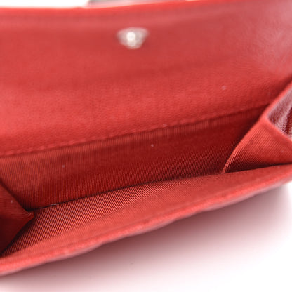 Chanel Caviar Quilted Small Boy Flap Wallet Red 6 of 10