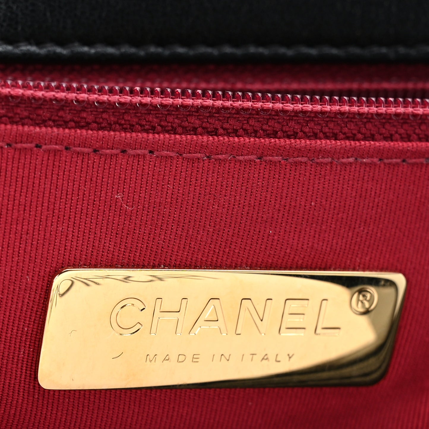 Lambskin Quilted Medium Chanel 19 Flap Black