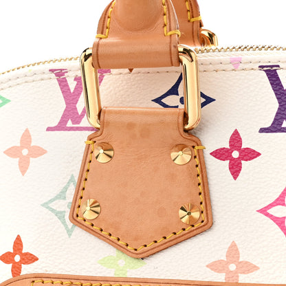 Louis Vuitton Monogram Multicolor Alma White 10 of 12