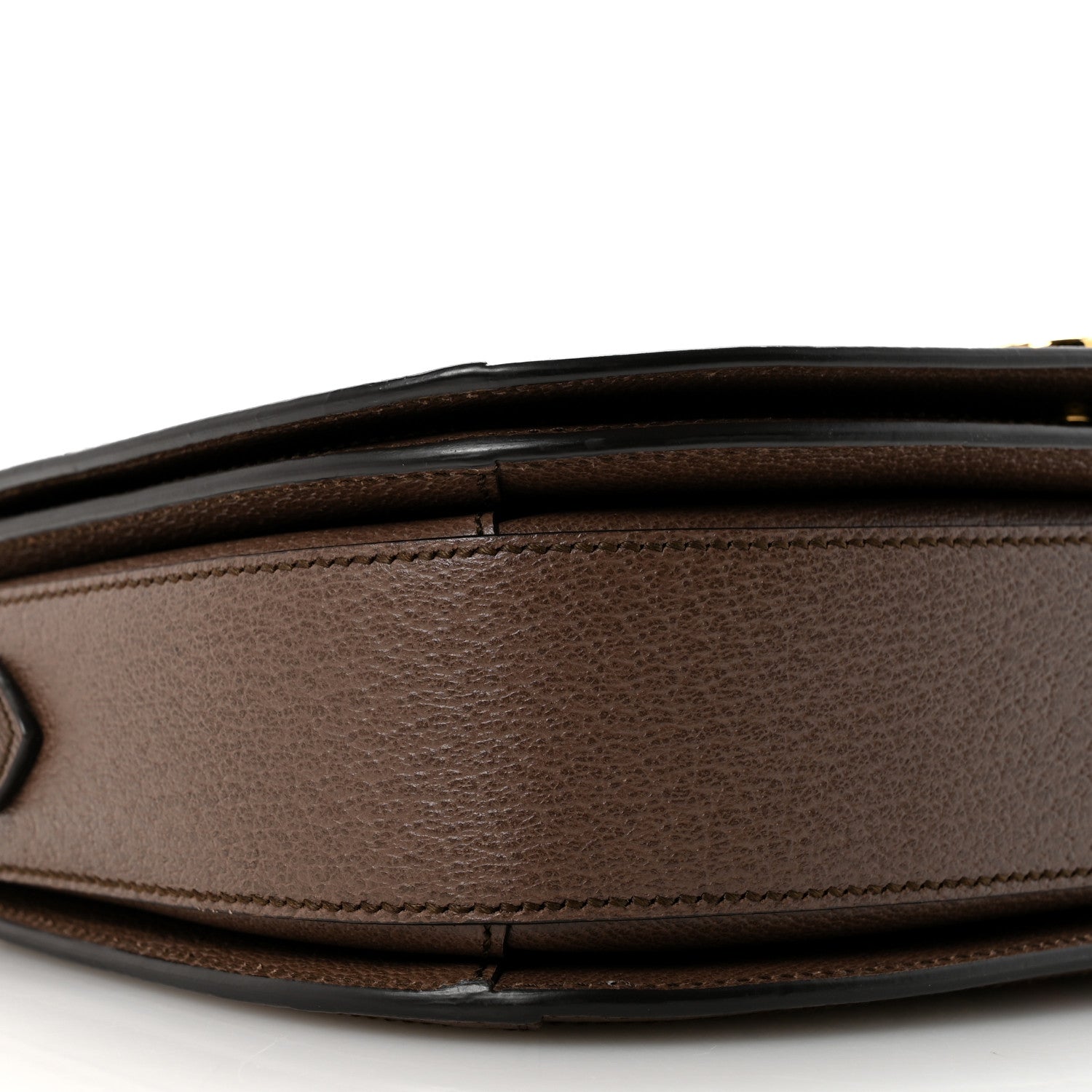 Gucci GG Supreme Monogram Web Small Ophidia Flap Messenger Bag Brown 9 of 10