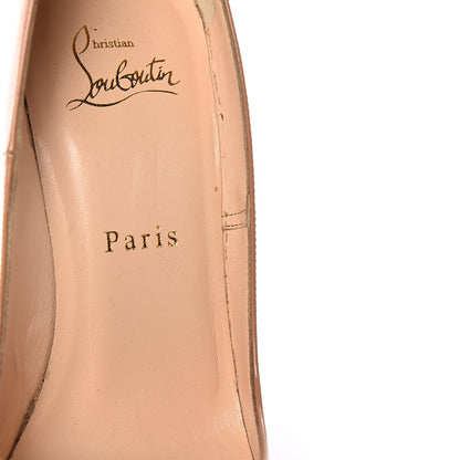Christian Louboutin Patent So Kate 120 Pumps 37 Nude 18 of 21