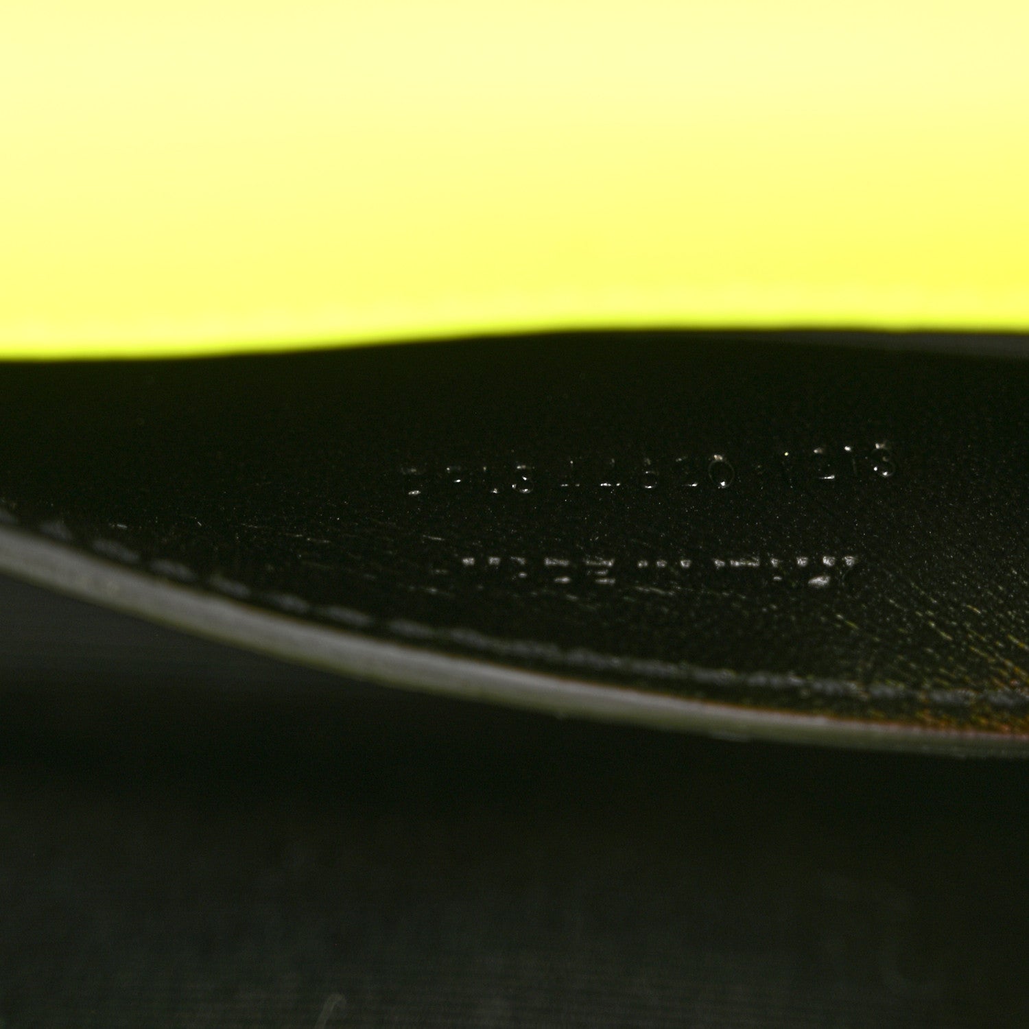 Saint Laurent Smooth Calfskin Small Monogram Kate Satchel Neon Yellow 7 of 13