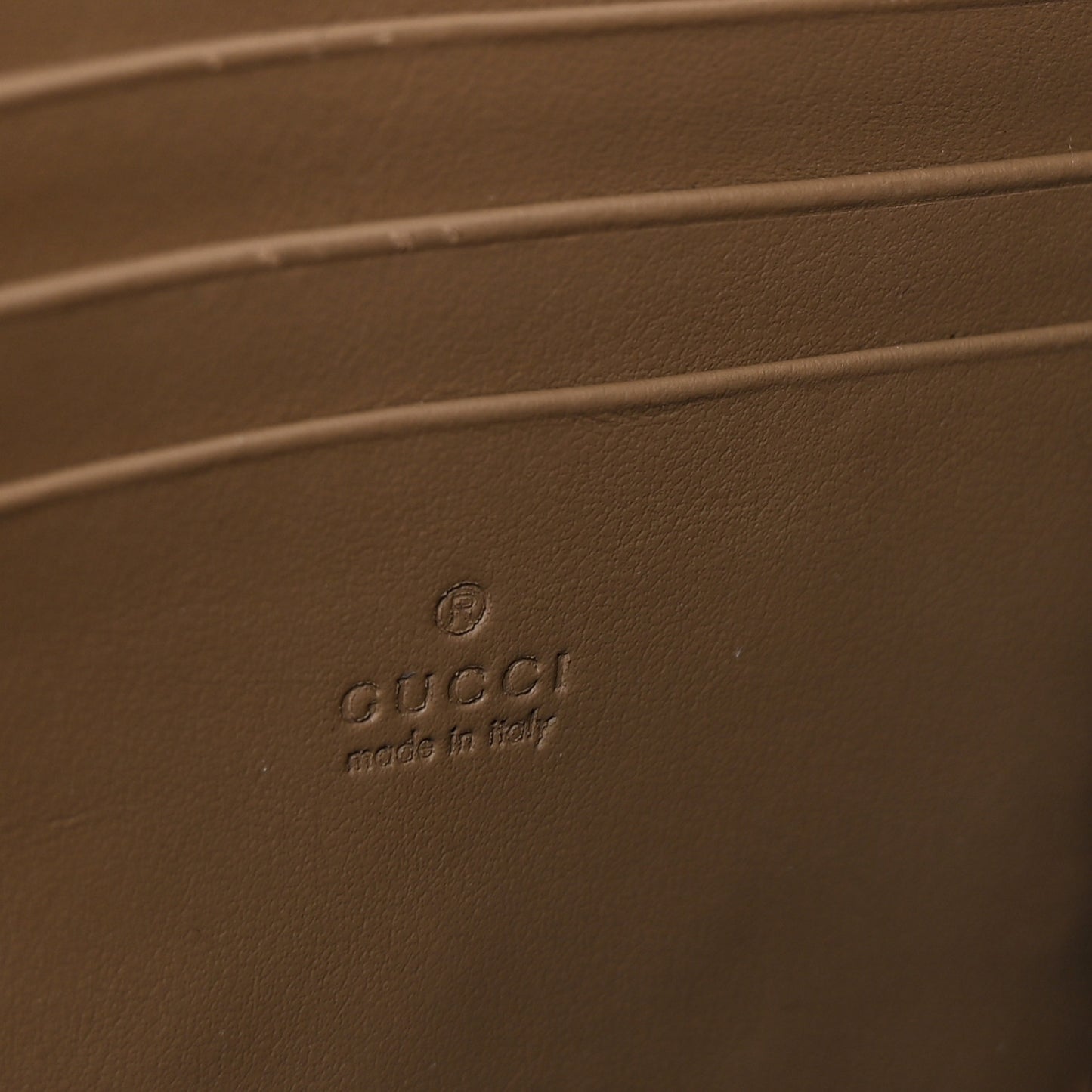 GG Supreme Monogram Mini Dionysus Chain Wallet Beige Taupe