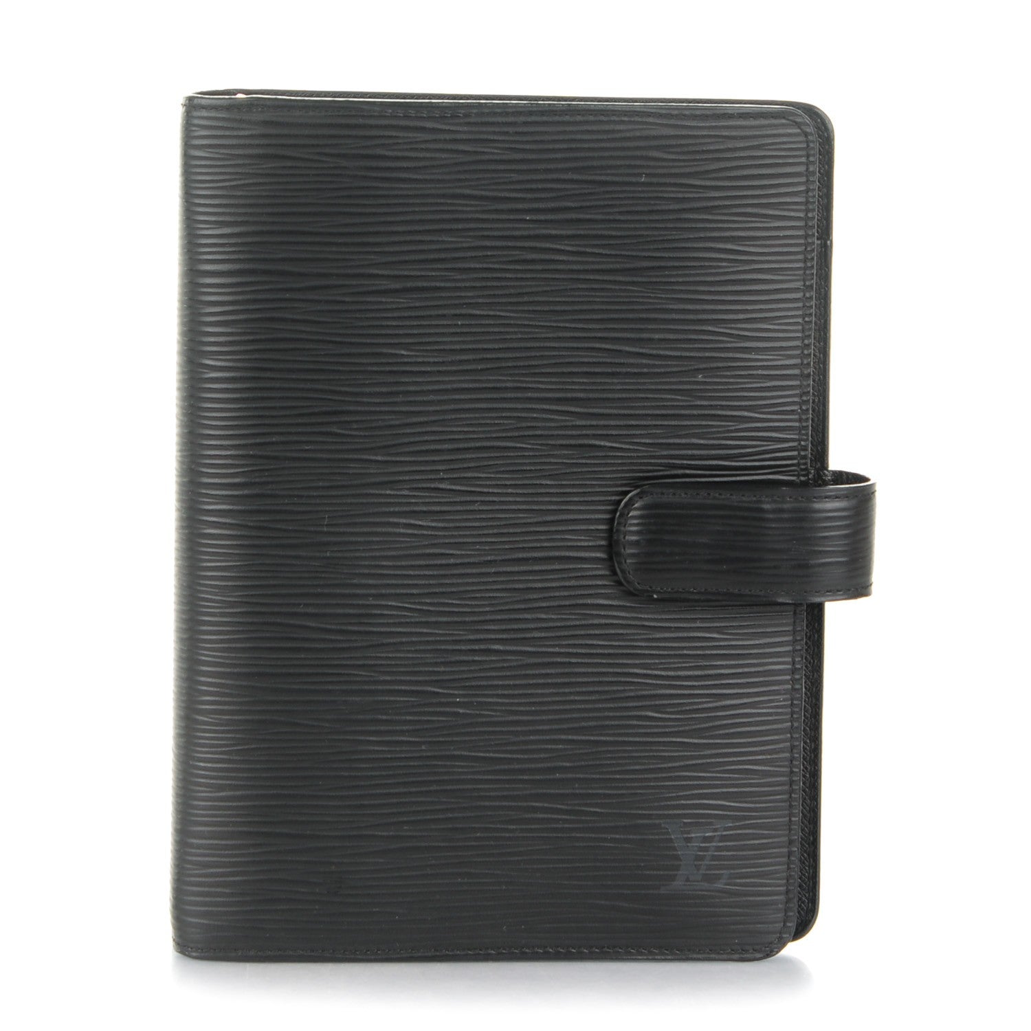 Louis Vuitton Epi Medium Ring Agenda Cover Black 1 of 8