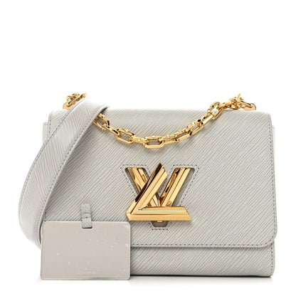 Louis Vuitton Epi Twist Shoulder Bag MM Gris 1 of 9
