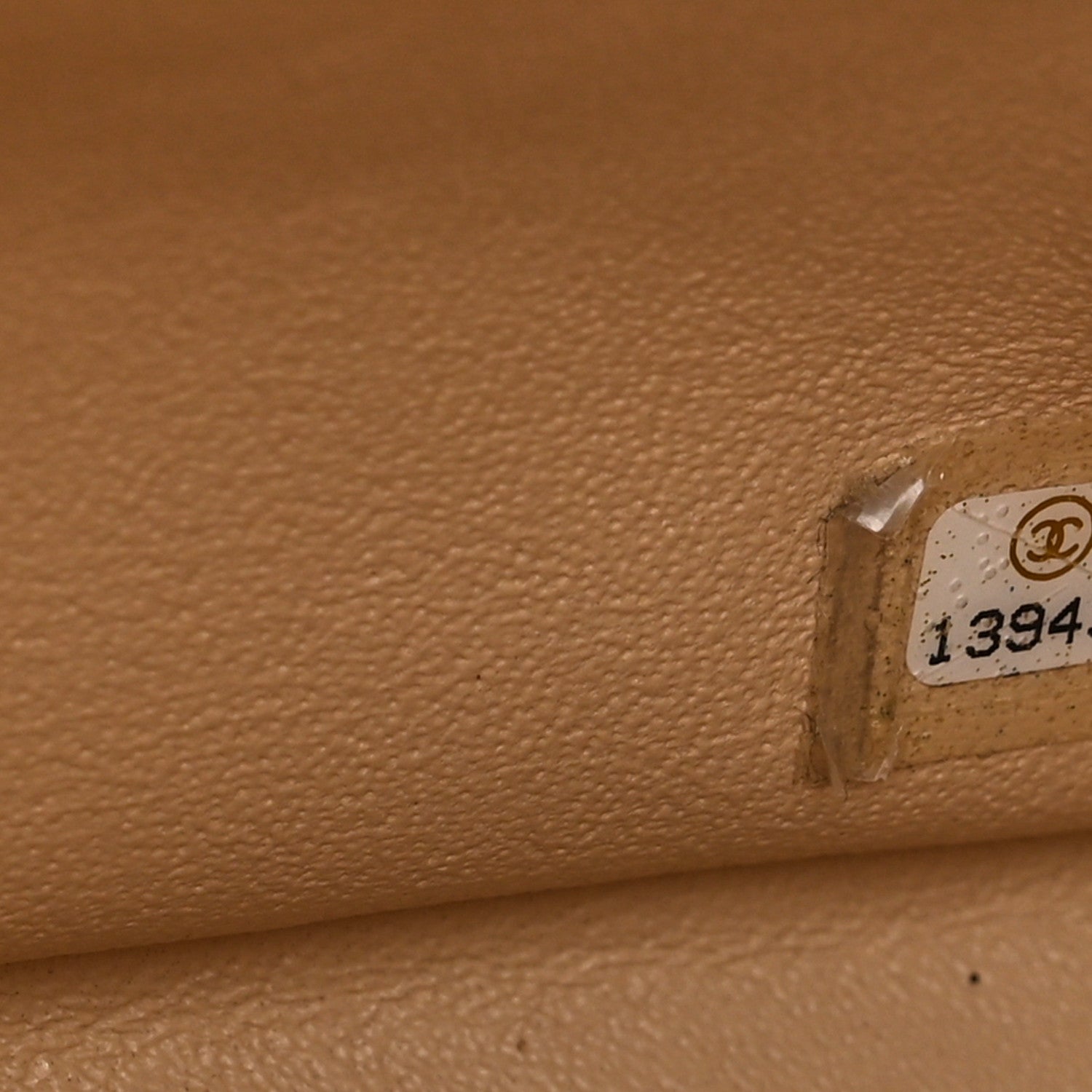 Chanel Caviar Quilted Jumbo Single Flap Beige 7 of 12