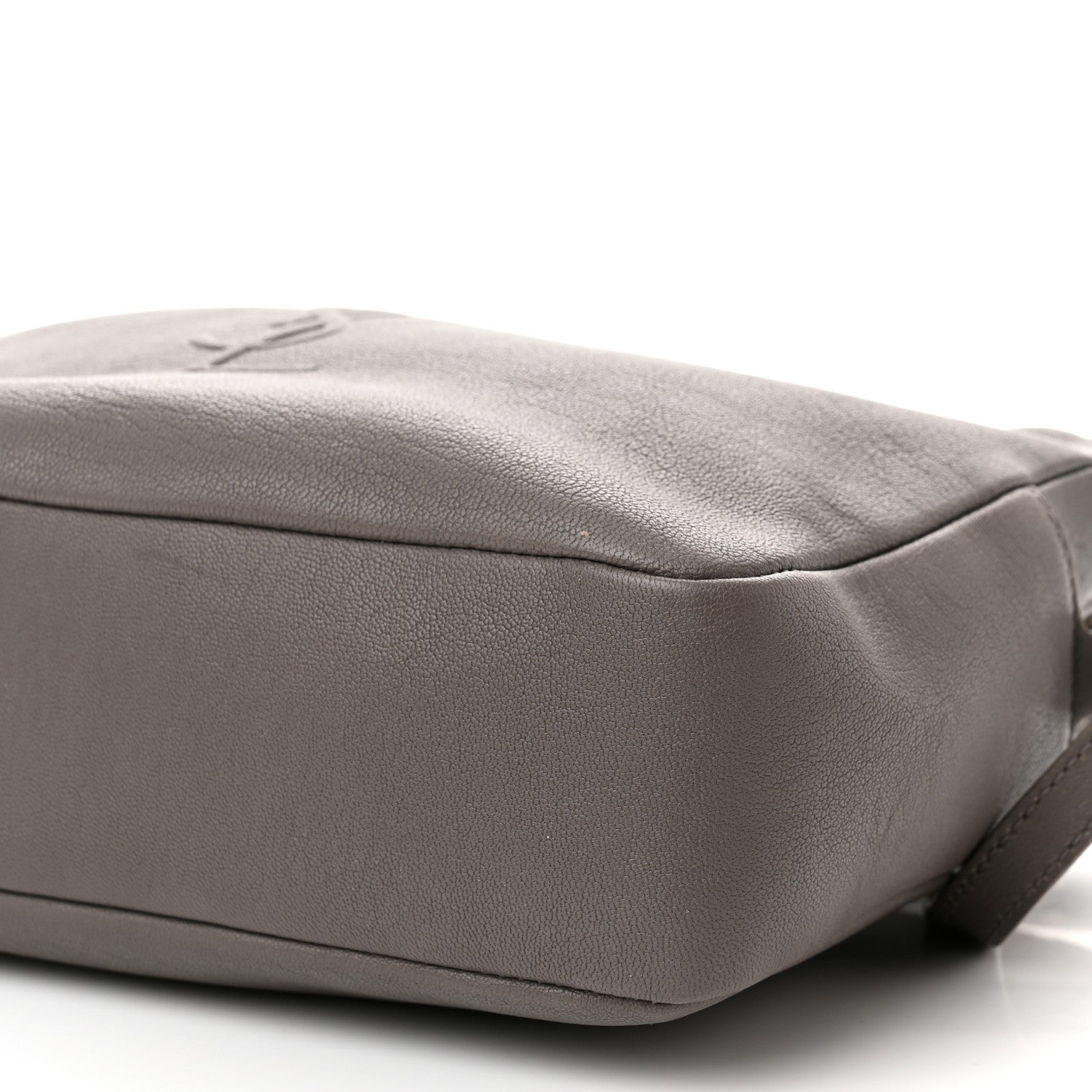 Saint Laurent Lambskin Monogram Small Lou Camera Bag Asphalt 9 of 10