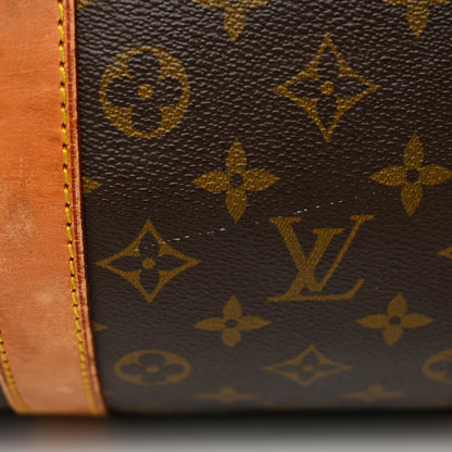 Louis Vuitton Monogram Keepall Bandouliere 55 11 of 18