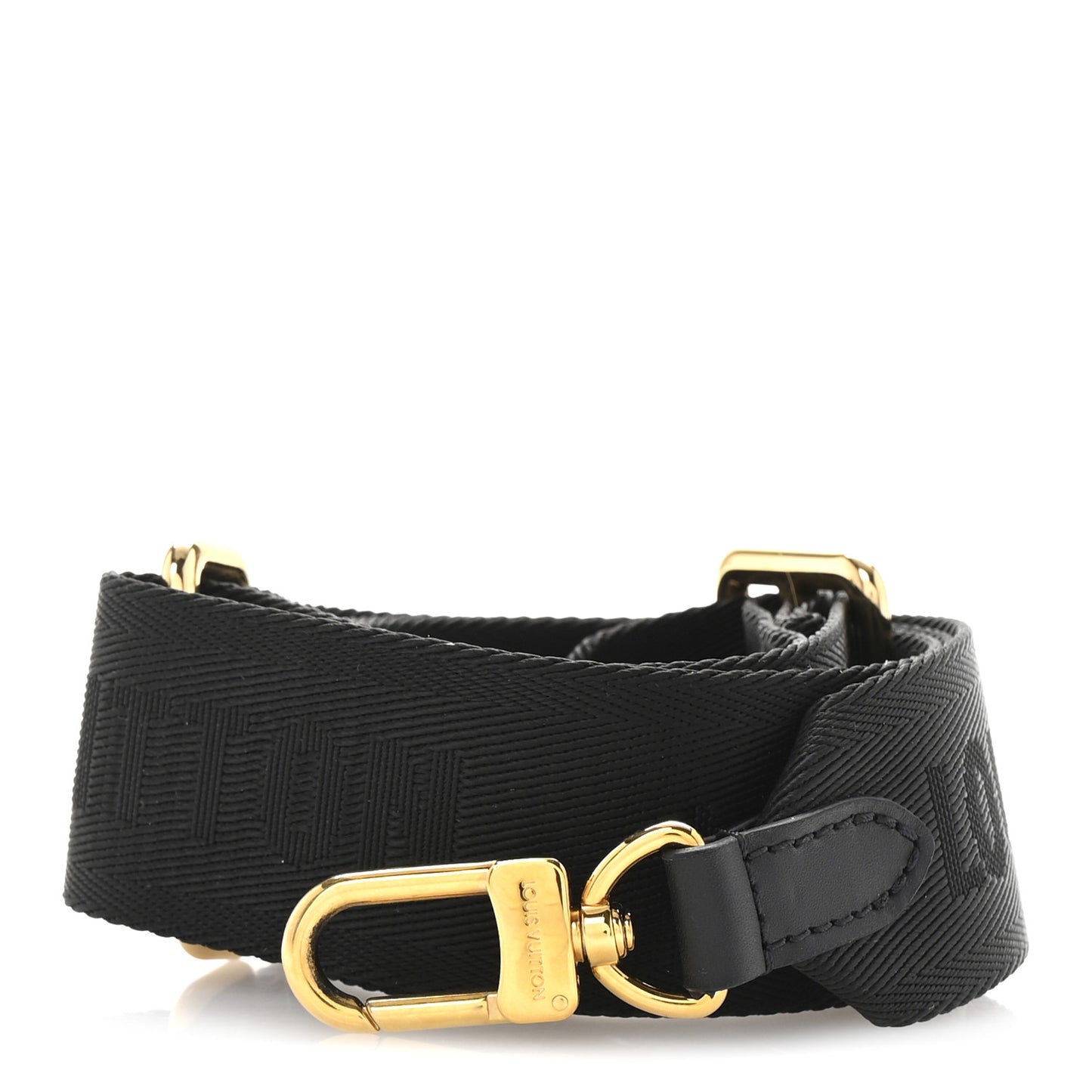 Nylon Petite Malle Souple Shoulder Strap Black