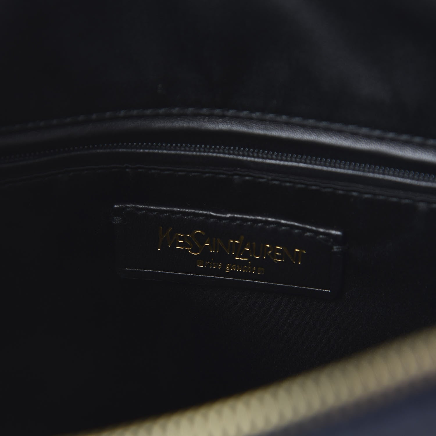 Saint Laurent Calfskin Large Muse Black 8 of 9