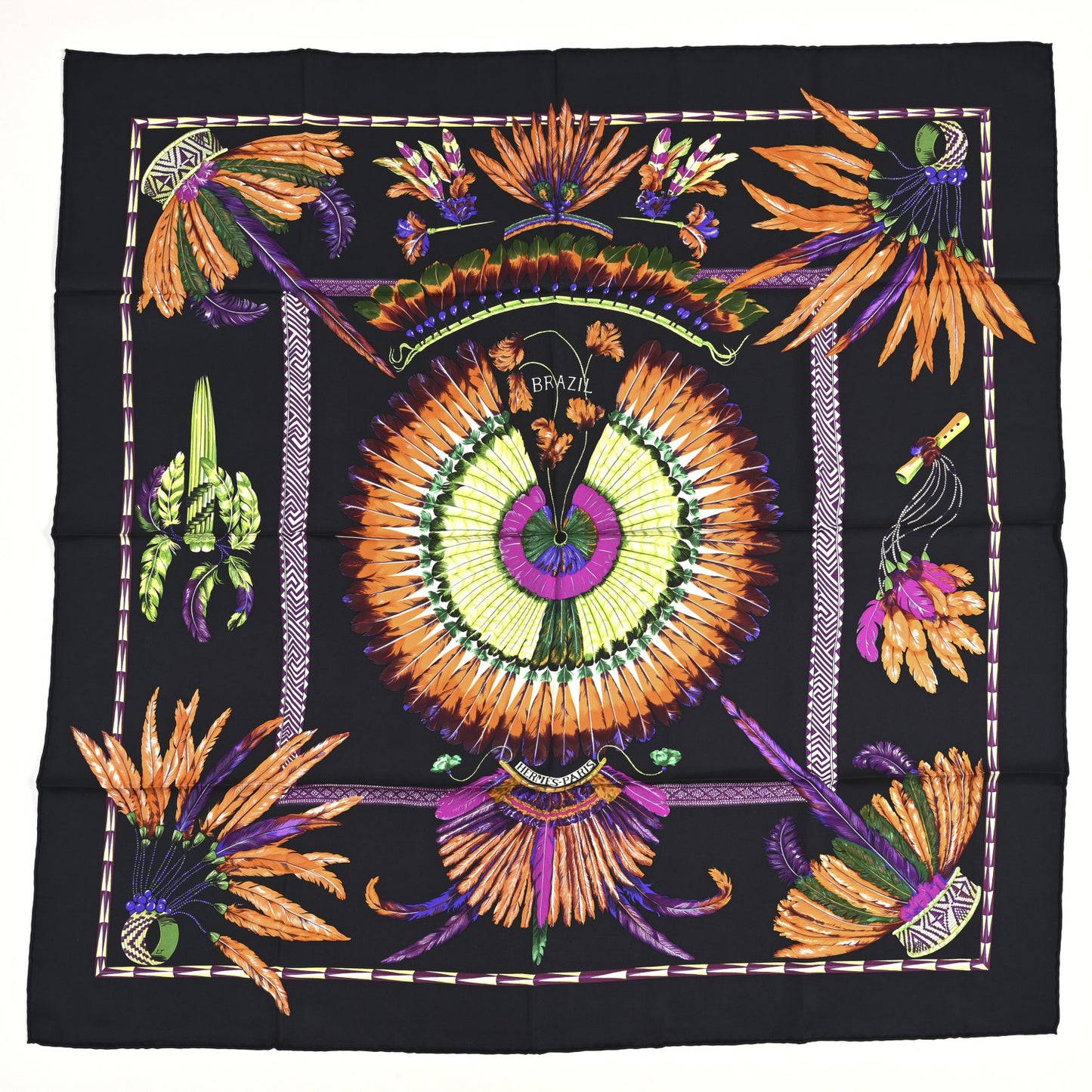 Silk Brazil Scarf 90