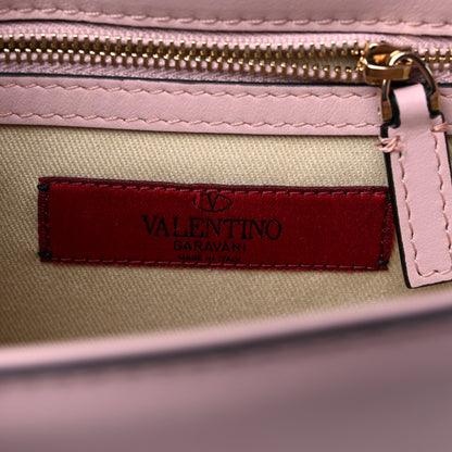 Valentino Garavani Vitello Small Glam Lock Rockstud Flap Water Rose 6 of 13