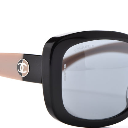 Chanel CC Sunglasses 5322-A Black Beige 7 of 8